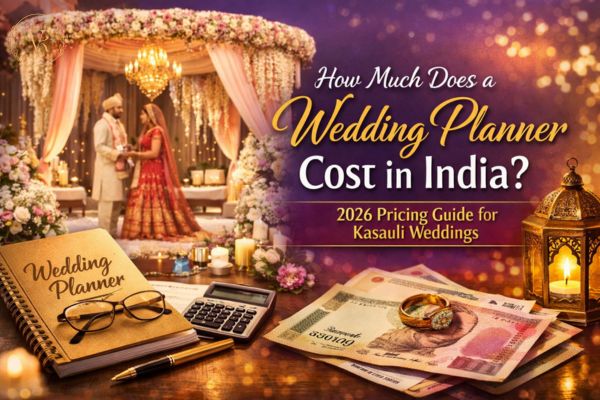 How Much Does a Wedding Planner Cost in India 2026 Pricing Guide for Kasauli Weddings