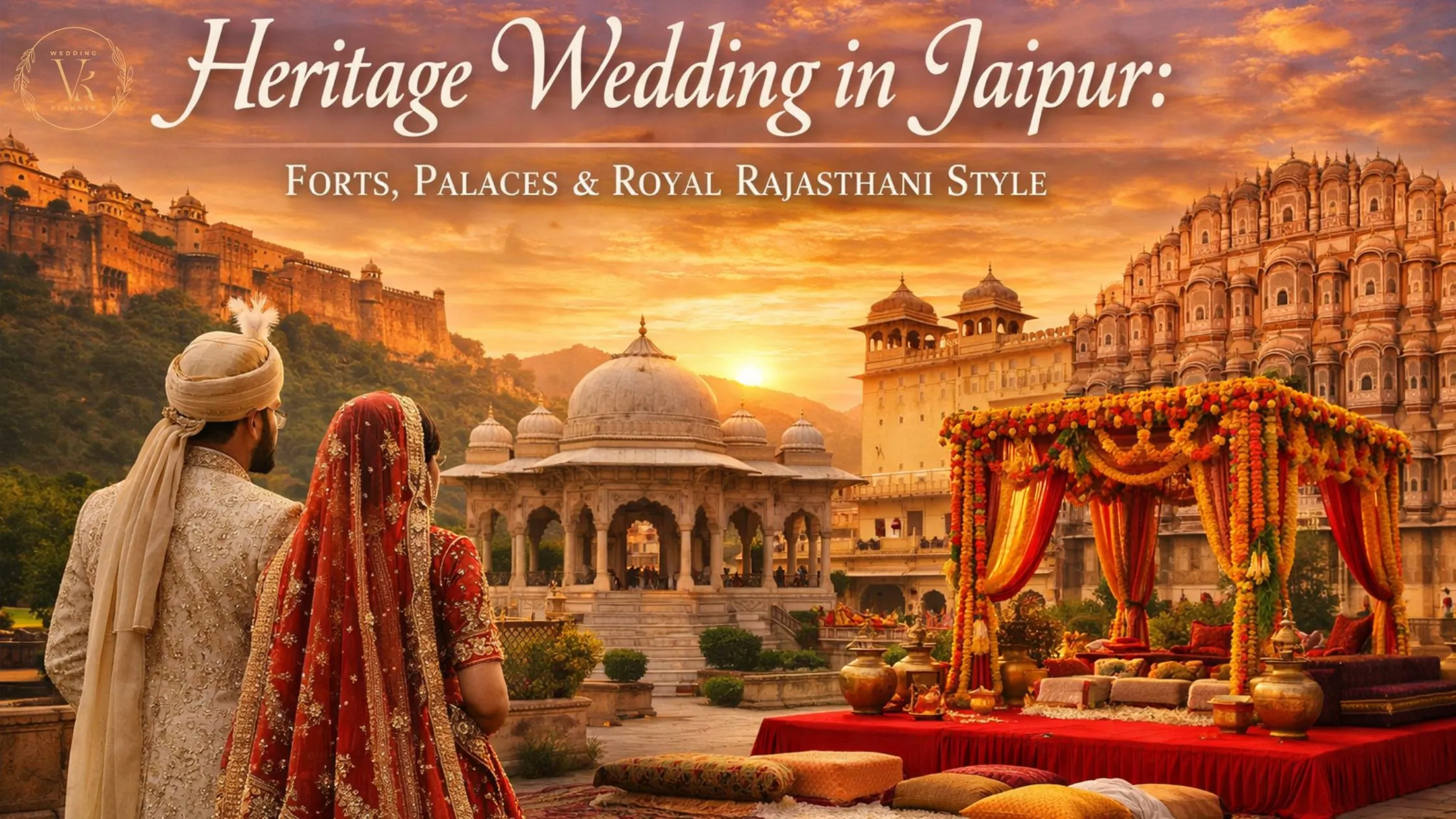 Heritage Wedding in Jaipur Forts, Palaces & Royal Rajasthani Style