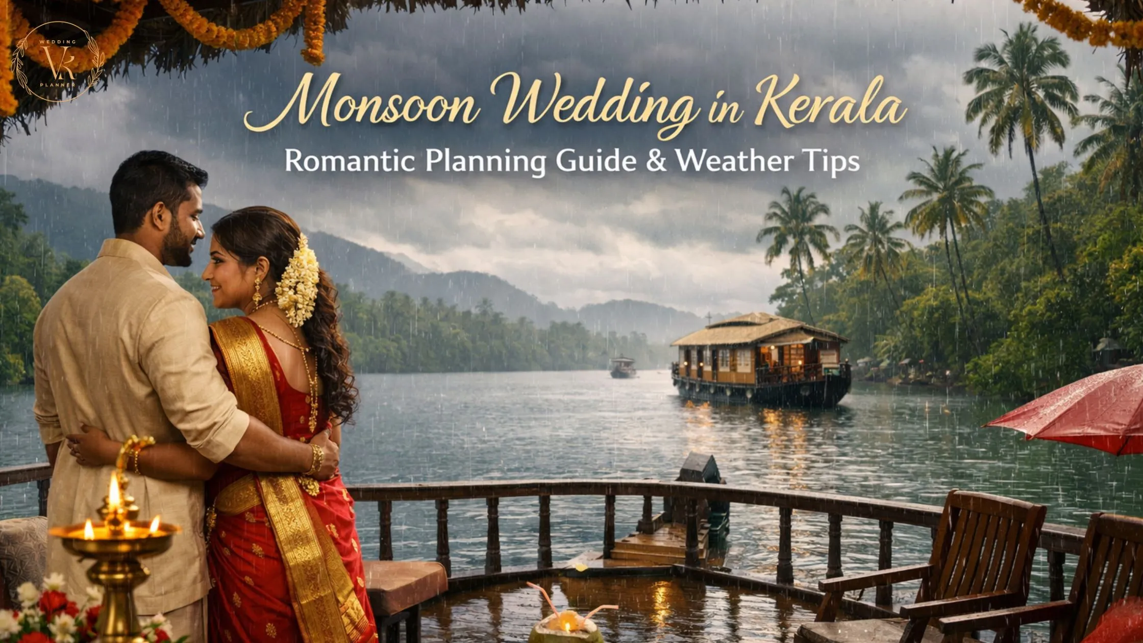 Monsoon Wedding in Kerala Romantic Planning Guide & Weather Tips