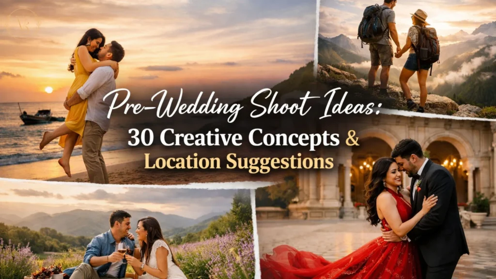 Pre-Wedding Shoot Ideas 30 Creative Concepts & Location Suggestions