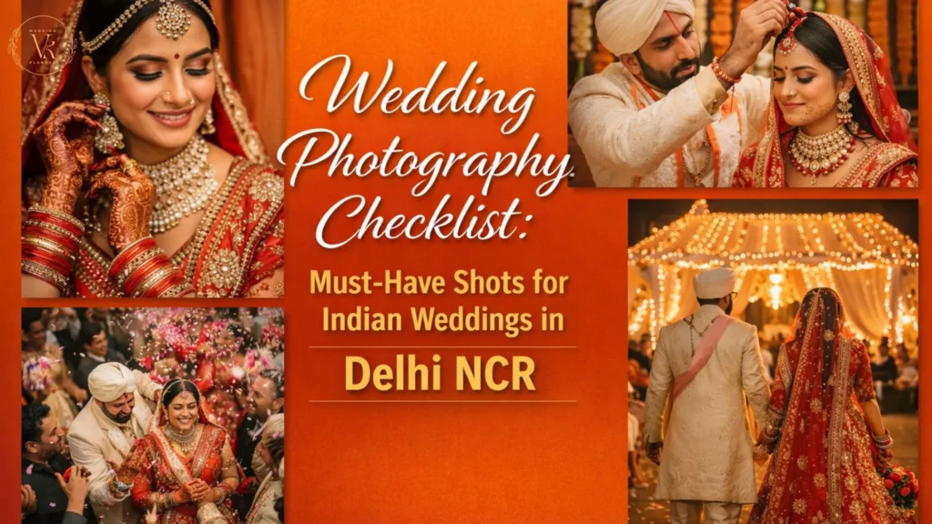 Wedding Photography Checklist Must-Have Shots for Indian Weddings in Delhi NCR