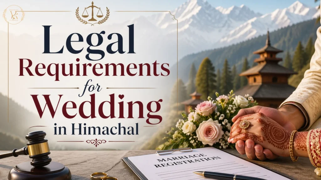 Legal Requirements for Wedding in Himachal