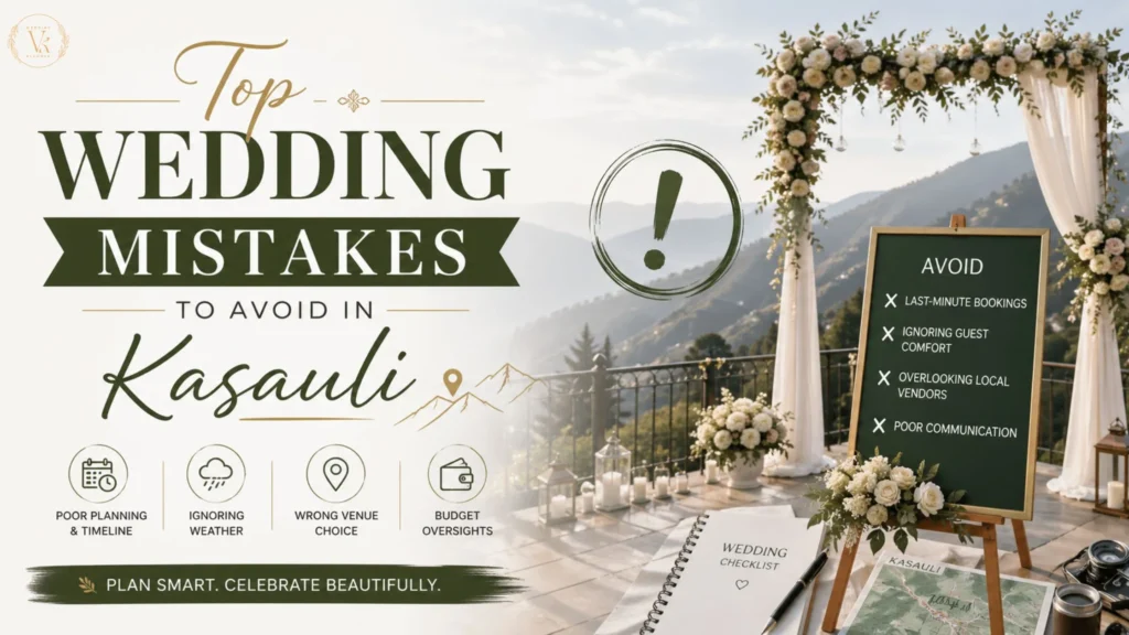 Top Wedding Mistakes to Avoid in Kasauli