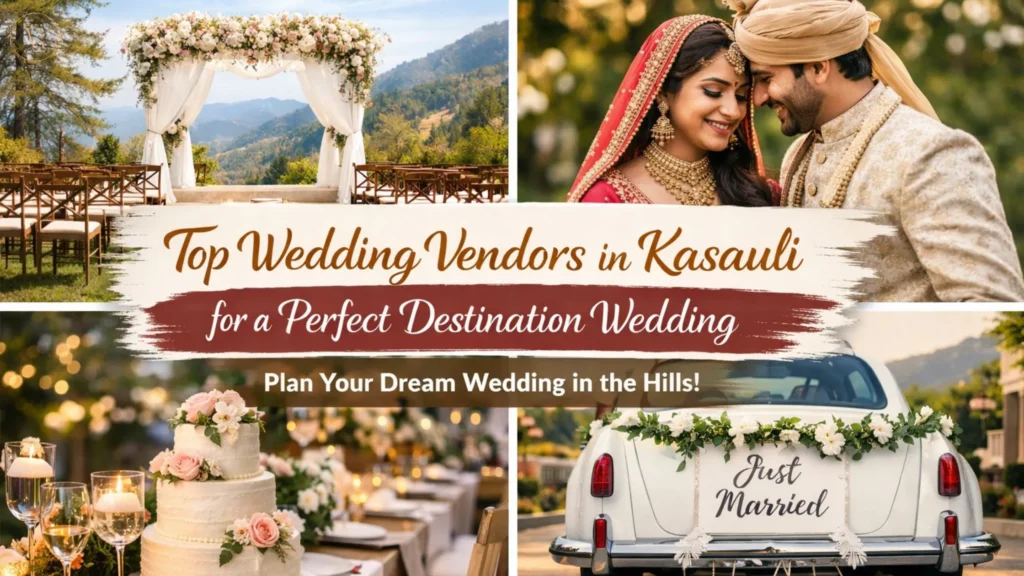 Top Wedding Vendors in Kasauli for a Perfect Destination Wedding