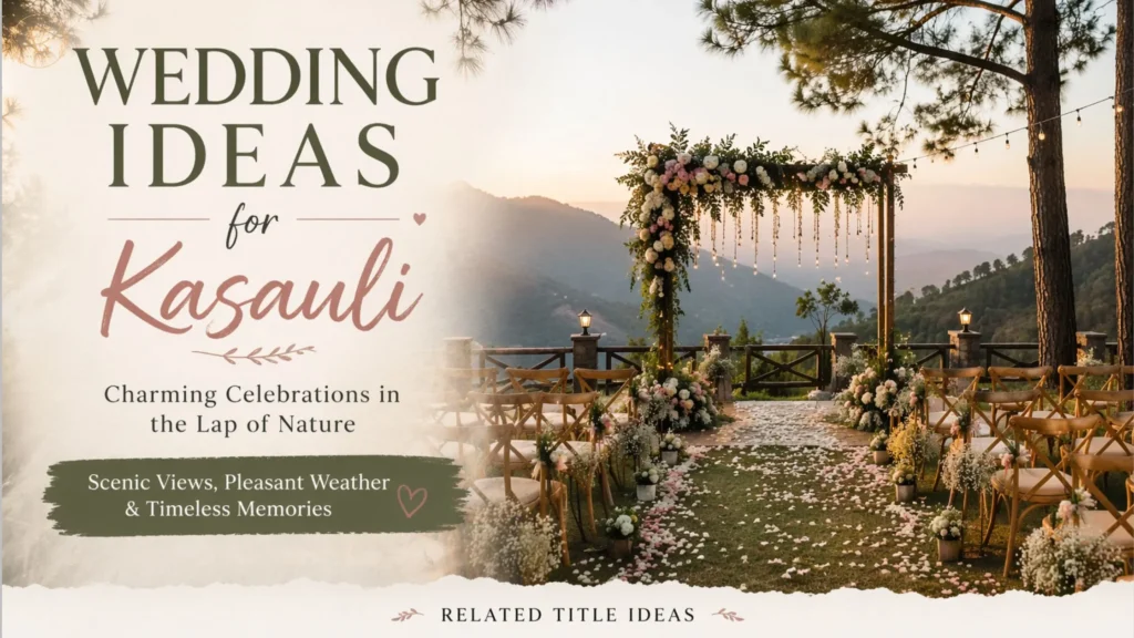 Wedding Decoration Ideas for Kasauli