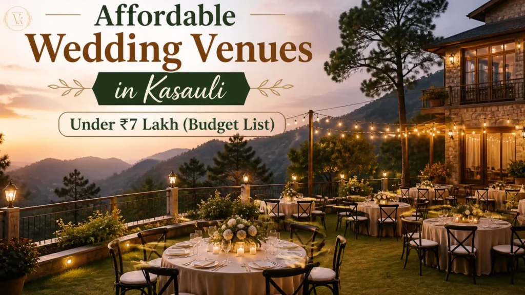 Affordable Wedding Venues in Kasauli Under ₹7 Lakh (Budget List)