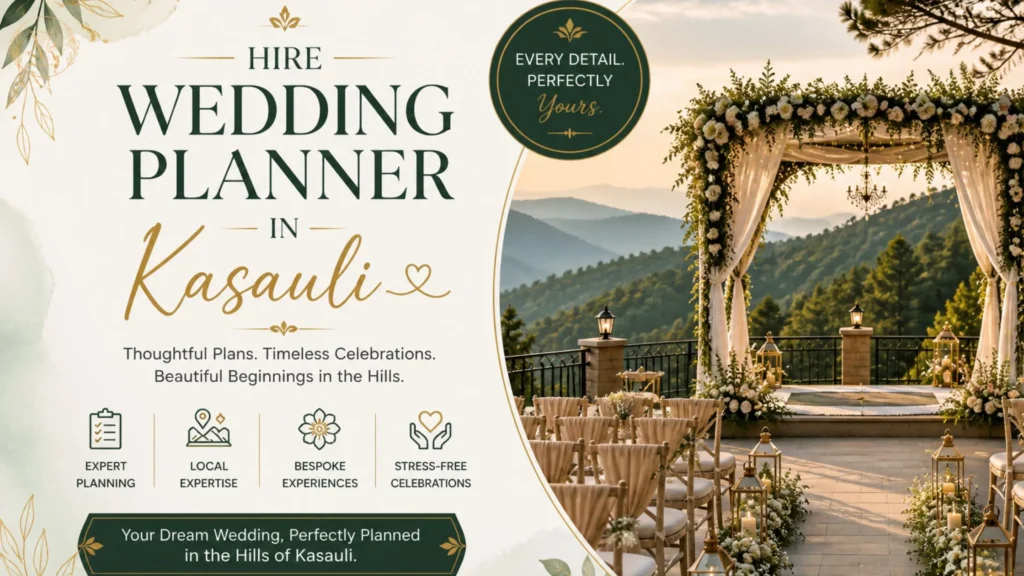 Hire Wedding Planner in Kasauli Today