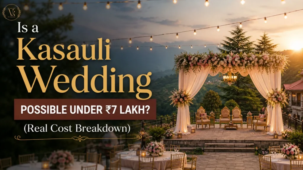 Is a Kasauli Wedding Possible Under ₹7 Lakh (Real Cost Breakdown)