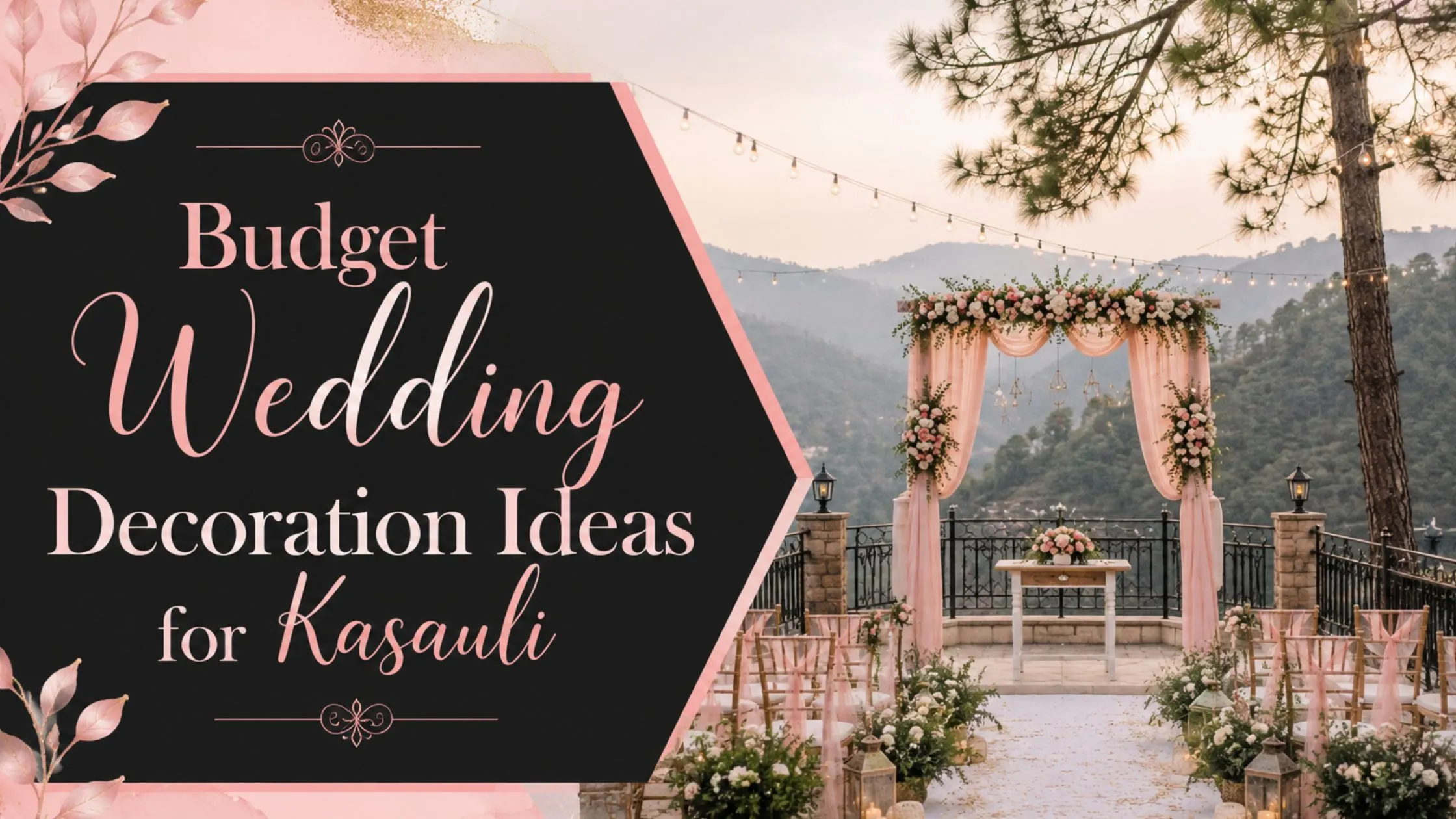 Budget Wedding Decoration Ideas for Kasauli