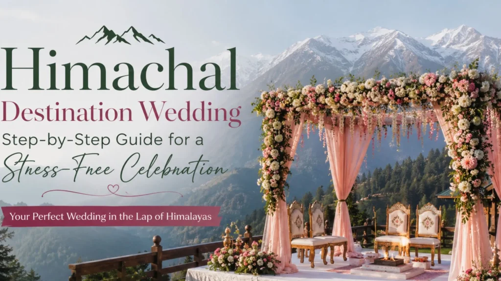 Himachal Destination Wedding Step-by-Step Guide for a Stress-Free Celebration