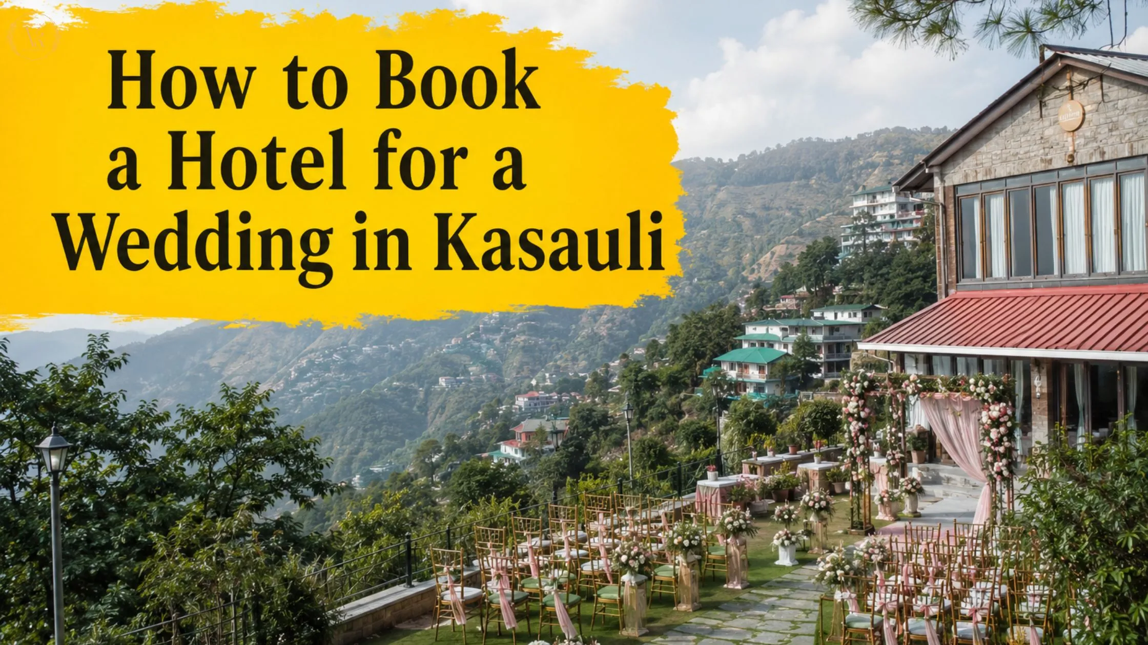 How to Book a Hotel for a Wedding in Kasauli