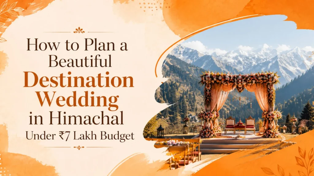 How to Plan a Beautiful Destination Wedding in Himachal Under ₹7 Lakh Budget
