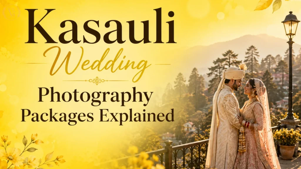 Kasauli Wedding Photography Packages Explained