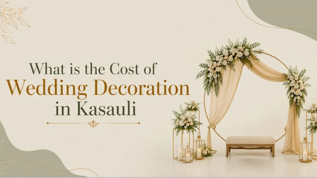 What is the Cost of Wedding Decoration in Kasauli