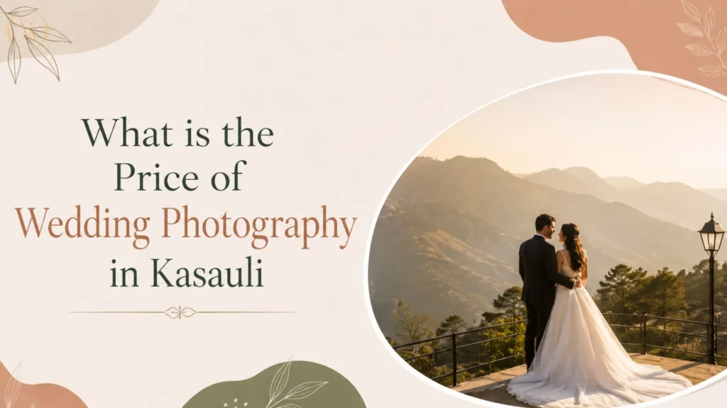 What is the Price of Wedding Photography in Kasauli