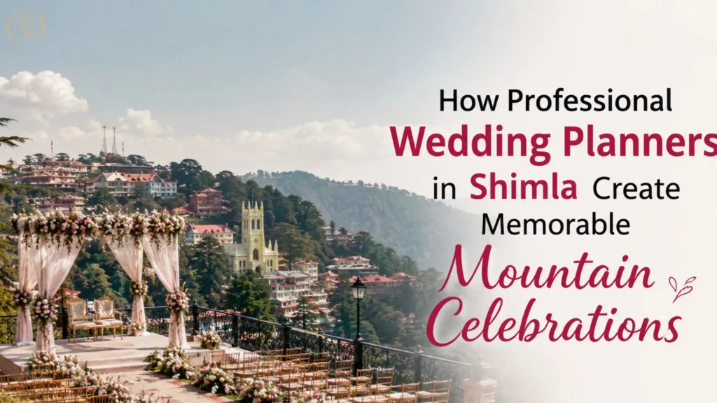 How Professional Wedding Planners in Shimla Create Memorable Mountain Celebrations