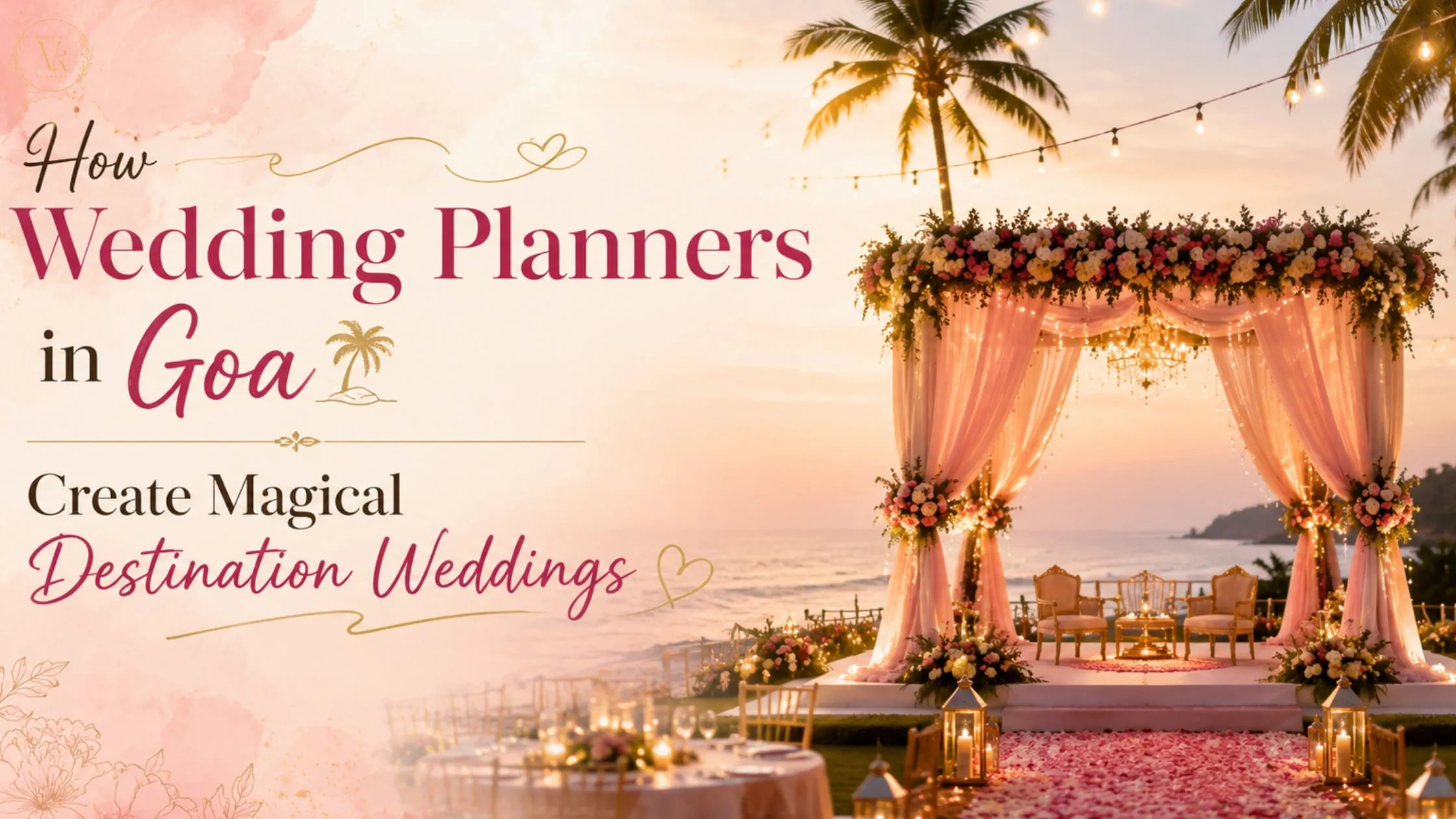 How Wedding Planners in Goa Create Magical Destination Weddings