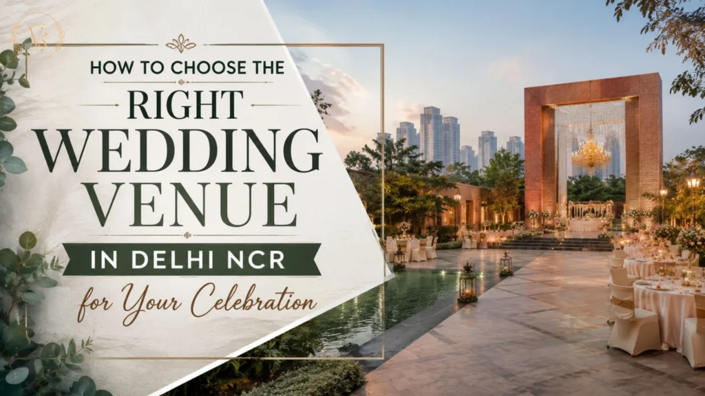 How to Choose the Right Wedding Venue in Delhi NCR for Your Celebration
