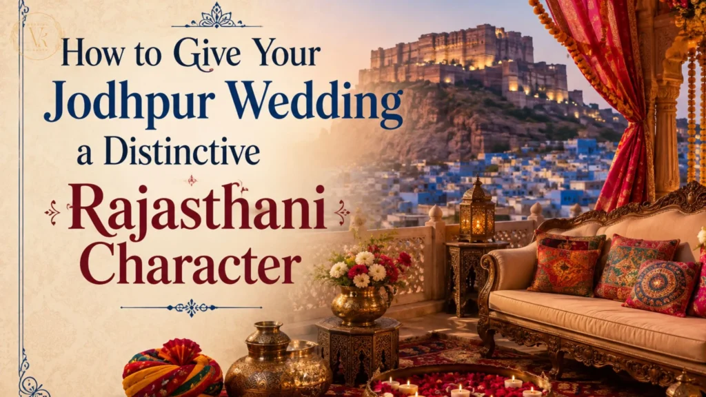 How to Give Your Jodhpur Wedding a Distinctive Rajasthani Character