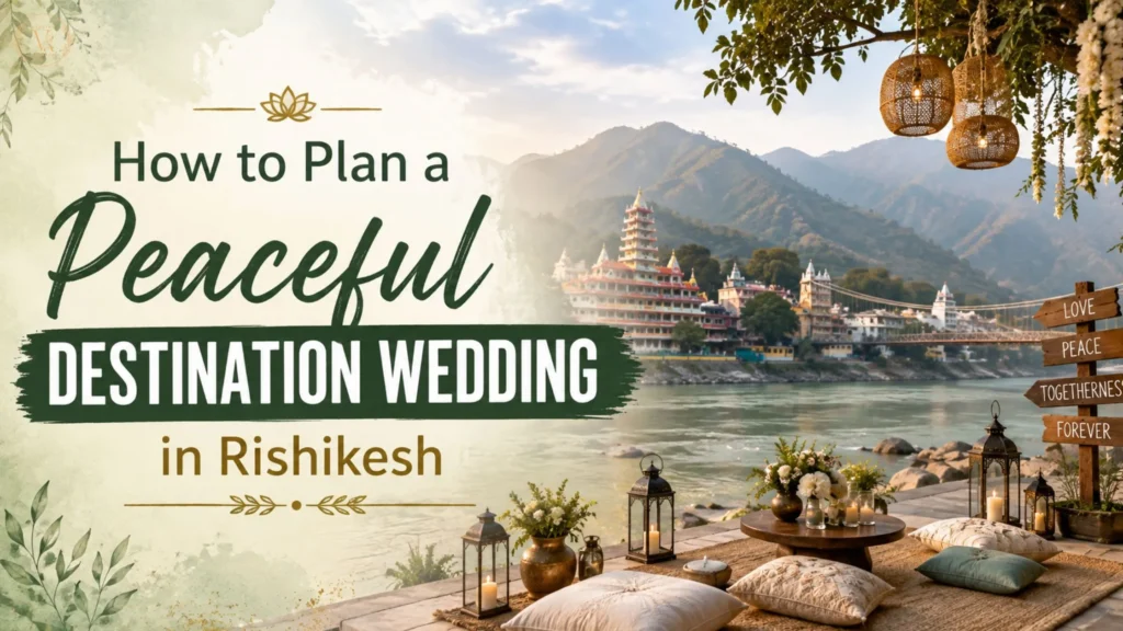 How to Plan a Peaceful Destination Wedding in Rishikesh