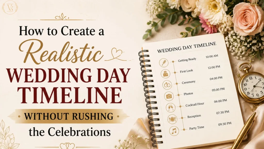 How to Create a Realistic Wedding Day Timeline Without Rushing the Celebrations