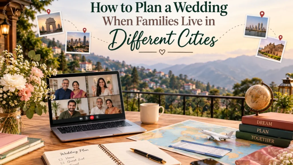 How to Plan a Wedding When Families Live in Different Cities