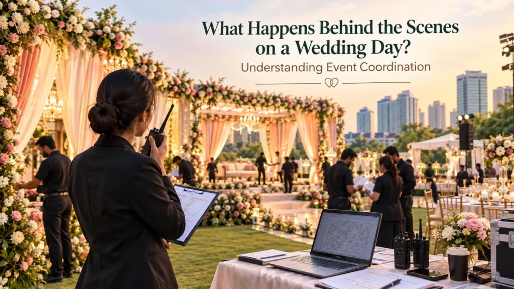 What Happens Behind the Scenes on a Wedding Day Understanding Event Coordination